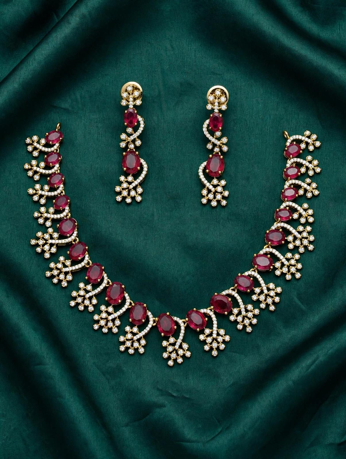 Crystal Necklace Set