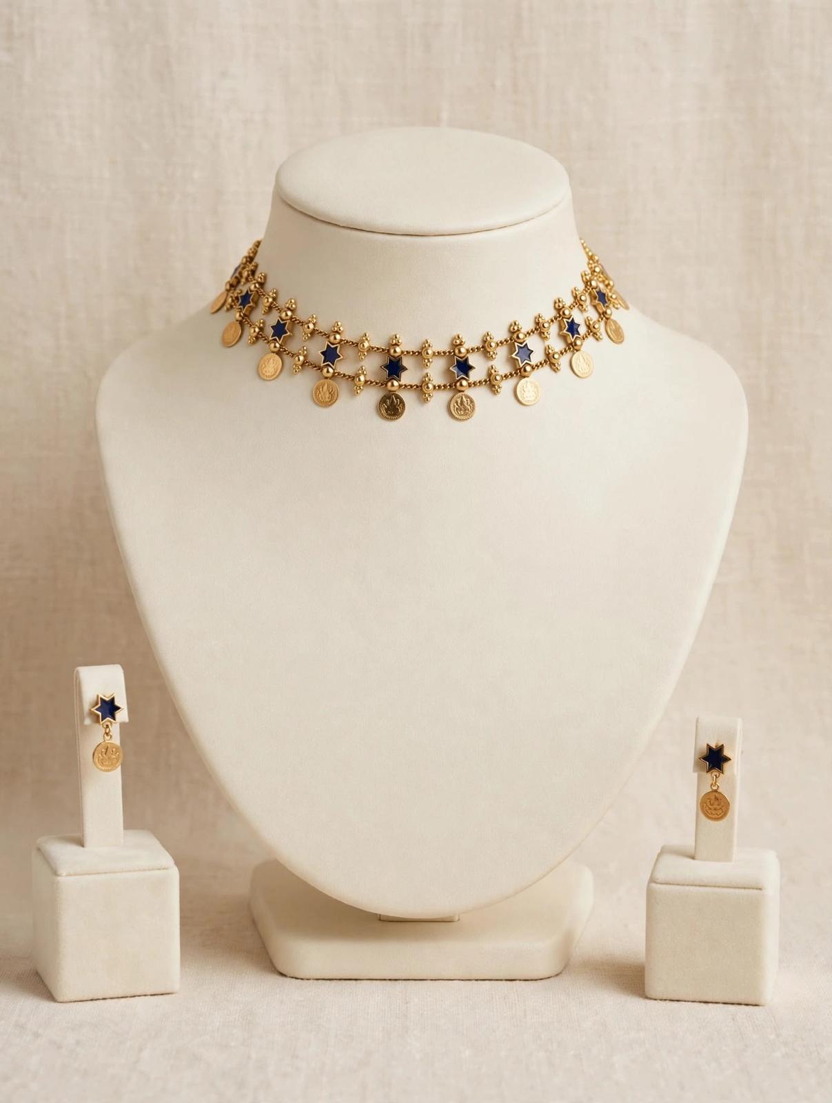 Traditional Kashi Choker Set
